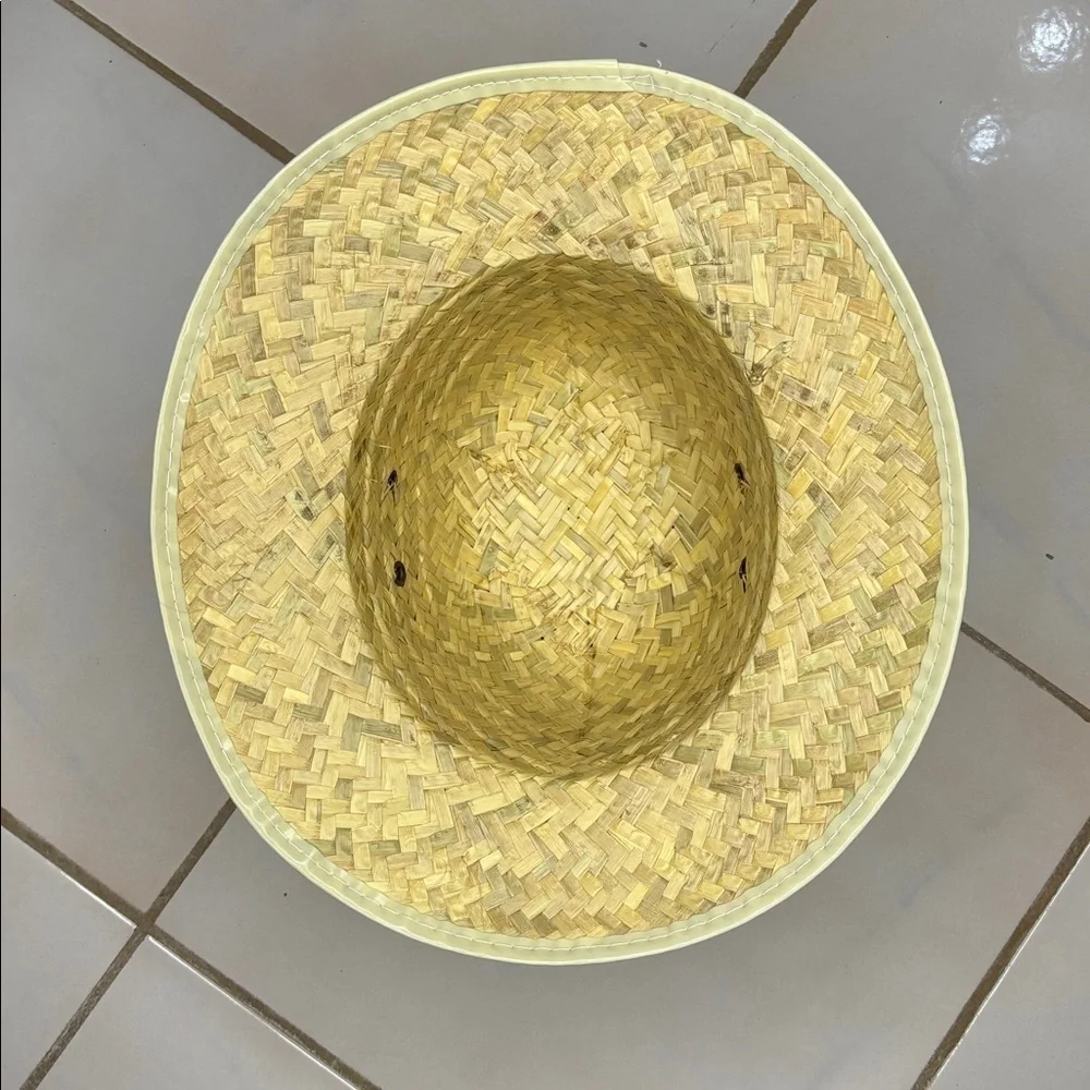 Woven Straw Hat. Set of 2